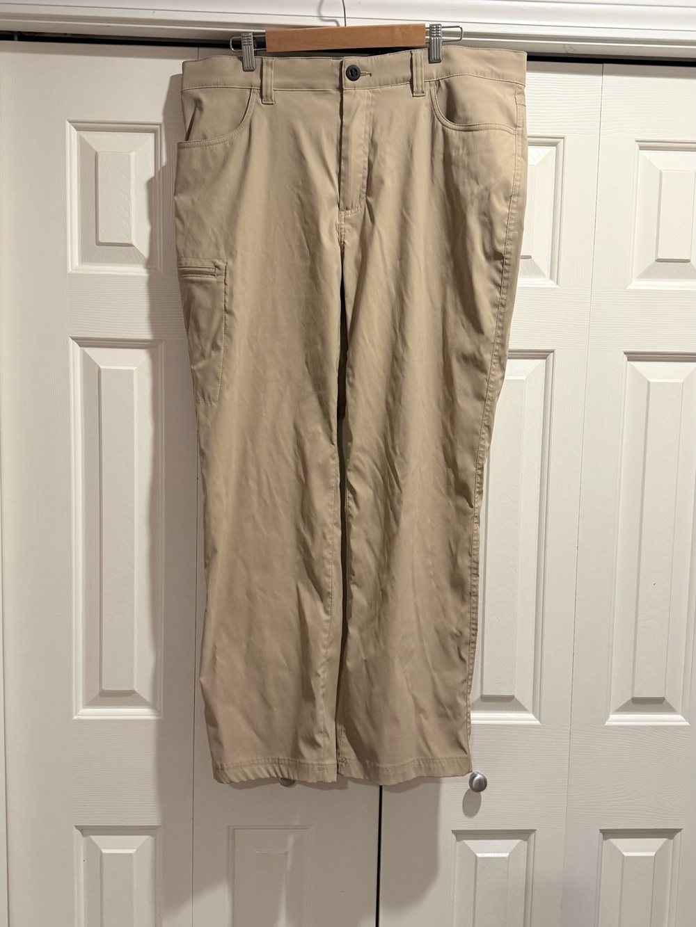 Balance Collection Men's Beige Cargo Pants. #0100